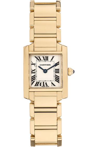 Tank Francaise Yellow Gold Quartz