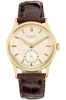Calatrava Reference 570 Circa 1960s Yellow Gold Manual