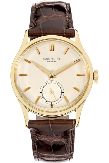 Calatrava Reference 570 Circa 1960s Yellow Gold Manual