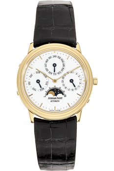 Quantieme Perpetual Calendar Circa 1980&#39;s Yellow Gold Automatic