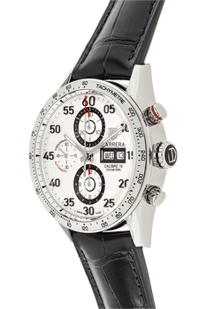 Carrera Calibre 16 Day-Date Chronograph Stainless Steel Automatic