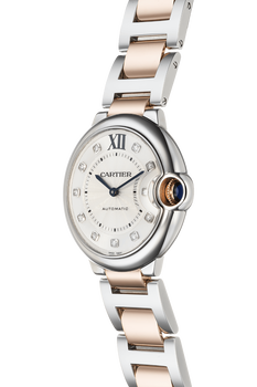 Ballon Bleu Rose Gold and Stainless Steel Automatic