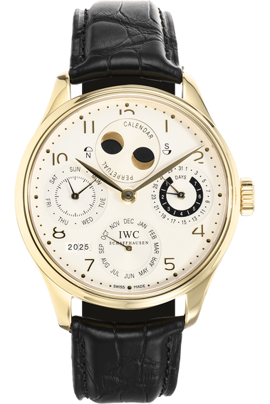 Portuguese Perpetual Calendar Yellow Gold Automatic