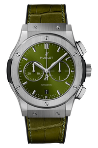 Classic Fusion Chronograph Titanium Green