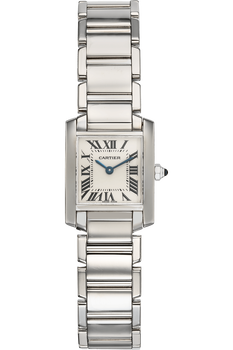 Tank Francaise White Gold Quartz