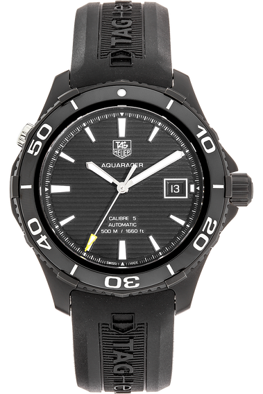 Aquaracer 500M Calibre 5 PVD Titanium Automatic