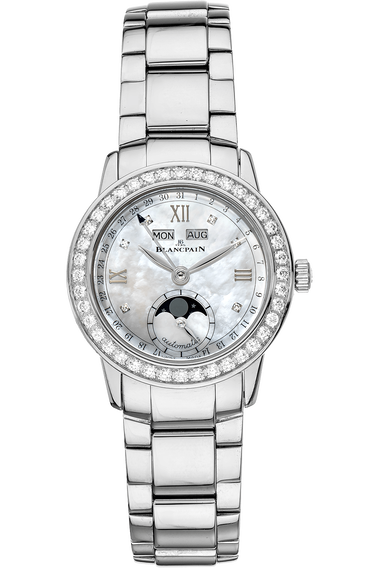 Leman Complete Calendar Stainless Steel Automatic