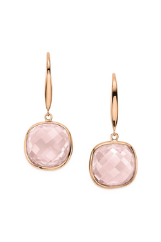 Color Drops Rose Quartz Earrings