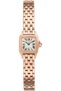 Santos Demoiselle Mini Rose Gold Quartz