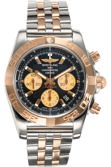 Chronomat B01 Rose Gold and Stainless Steel Automatic