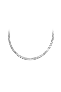 Baguette Love Necklace