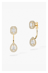 My Twin Toi & Moi Earrings in Yellow Gold