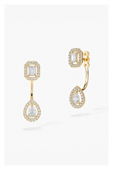 My Twin Toi &amp; Moi Earrings in Yellow Gold