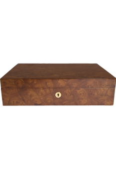 Brown 10 Watch Collector Box