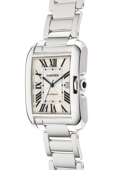 Tank Anglaise White Gold Automatic