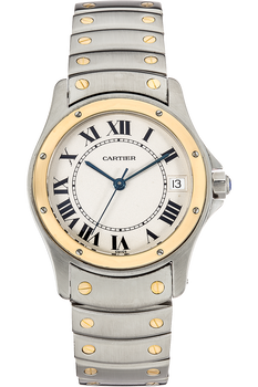 Santos Ronde Yellow Gold and Stainless Steel Automatic
