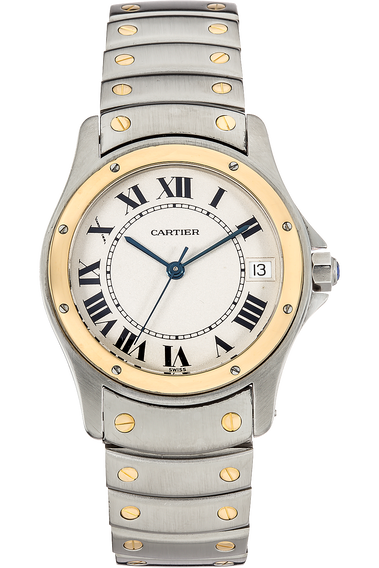 Santos Ronde Yellow Gold and Stainless Steel Automatic