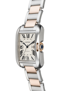 Tank Anglaise XL Rose Gold and Stainless Steel Automatic