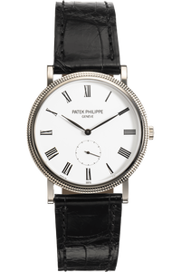 Calatrava Reference 5116 White Gold Manual
