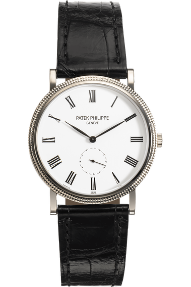 Calatrava Reference 5116 White Gold Manual