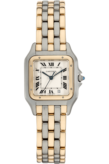 Panthere Yellow Gold and Stainless Steel Quartz