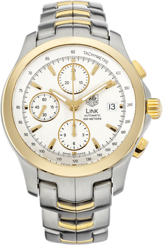 Link Chronograph Yellow Gold and Stainless Steel Automatic