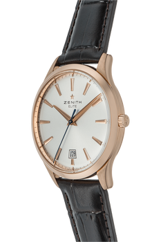 Elite Captain Central Second Rose Gold Automatic