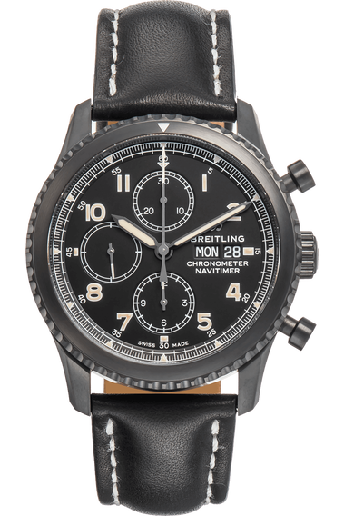 Navitimer 8 Chronograph 43 DLC Stainless Steel Automatic