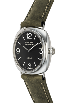 Radiomir Black Seal 8 Days Stainless Steel Manual
