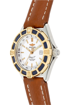 Lady J Yellow Gold and Stainless Steel Quartz