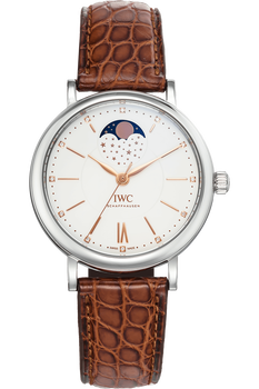 Porotfino Moon Phase Stainless Steel Automatic
