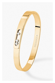 Move Noa Bangle in Yellow Gold Size XL