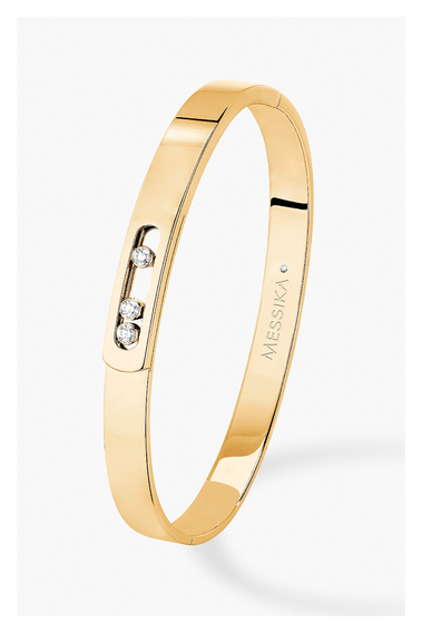Move Noa Bangle in Yellow Gold Size XL