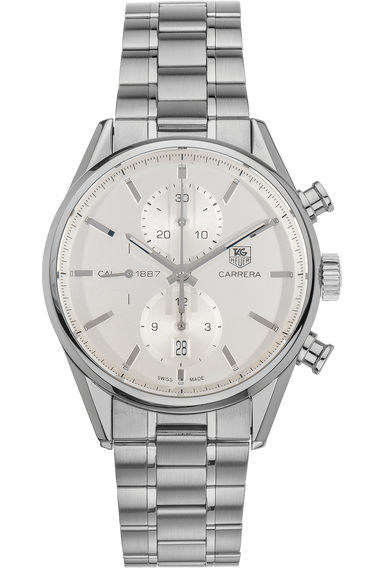 Carrera Calibre 1887 Chronograph Stainless Steel Automatic