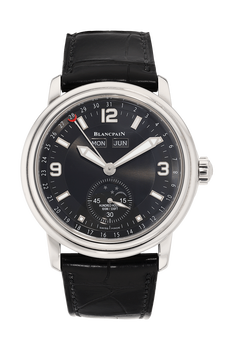 Leman Complete Calendar Moonphase Stainless Steel Automatic