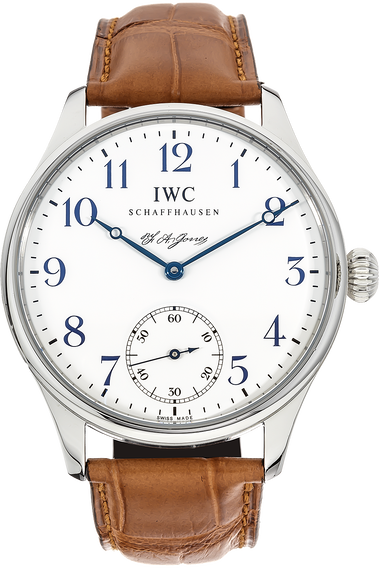Portuguese F.A. Jones Limited Edition Stainless Steel Manual