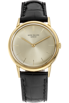 Calatrava Reference 3416 Circa 1960s Yellow Gold Manual