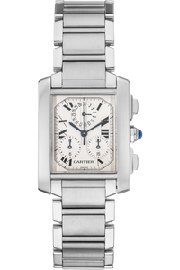 Tank Francaise Chronograph Stainless Steel Quartz Tank Francaise Chronograph Stainless Steel Quartz