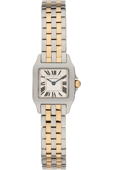 Santos Demoiselle Yellow Gold and Stainless Steel Quartz