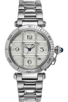 Pasha Grid Stainless Steel Automatic