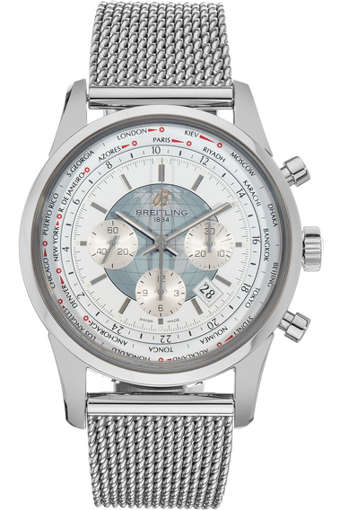 Transocean Unitime Chronograph Stainless Steel Automatic