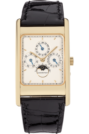 Edward Piguet Perpetual Calendar Yellow Gold Manual