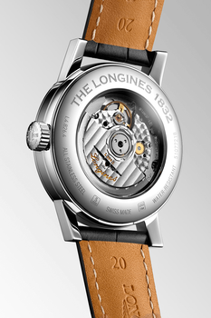 The Longines 1832 40mm Moonphase Alligator Strap