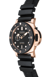 Submersible QuarantaQuattro Rose Gold Automatic