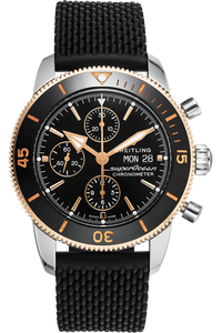 SuperOcean Heritage Chronograph Rose Gold and Stainless Steel Automatic