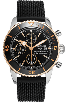 SuperOcean Heritage Chronograph Rose Gold and Stainless Steel Automatic