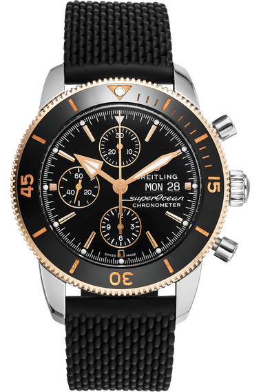 SuperOcean Heritage Chronograph Rose Gold and Stainless Steel Automatic