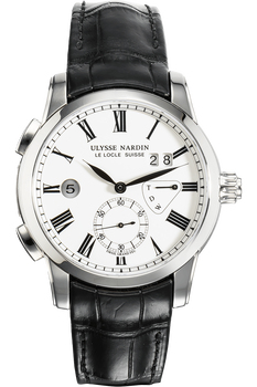 Pre Owned Ulysse Nardin Classico Dual Time 3243 132
