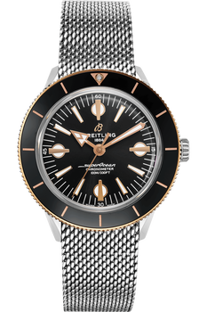 Superocean Heritage &#39;57 Rose Gold and Stainless Steel Automatic