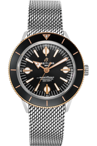 Superocean Heritage '57 Rose Gold and Stainless Steel Automatic